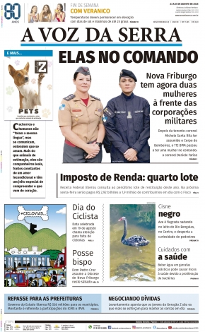 Edição de 23 a 25 de Agosto de 2025