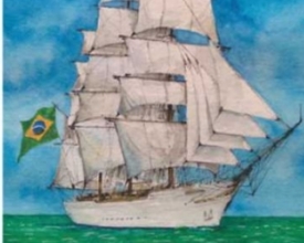Selo institucional dos Correios celebra os 25 anos do navio-veleiro Cisne Branco | Jornal A Voz da Serra
