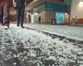 Temporal de granizo surpreende moradores de Friburgo no auge do inverno | A Voz da Serra